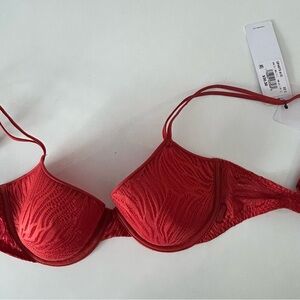 NWT - Calvin Klein Red Bra